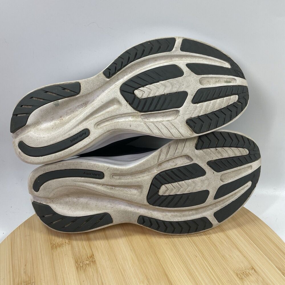 Saucony Ride 15 Women's Size 8.5 Running Shoes Comfort Black White S10729-05 - Picture 13 of 16